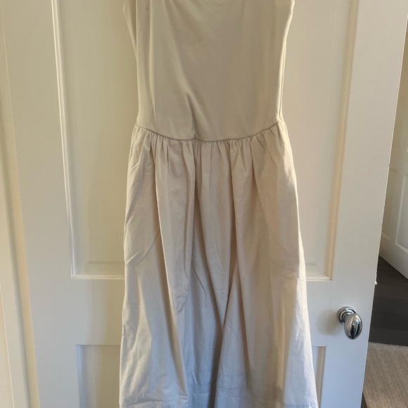 J. Crew Cream Midi Dress - Picture 2 of 4